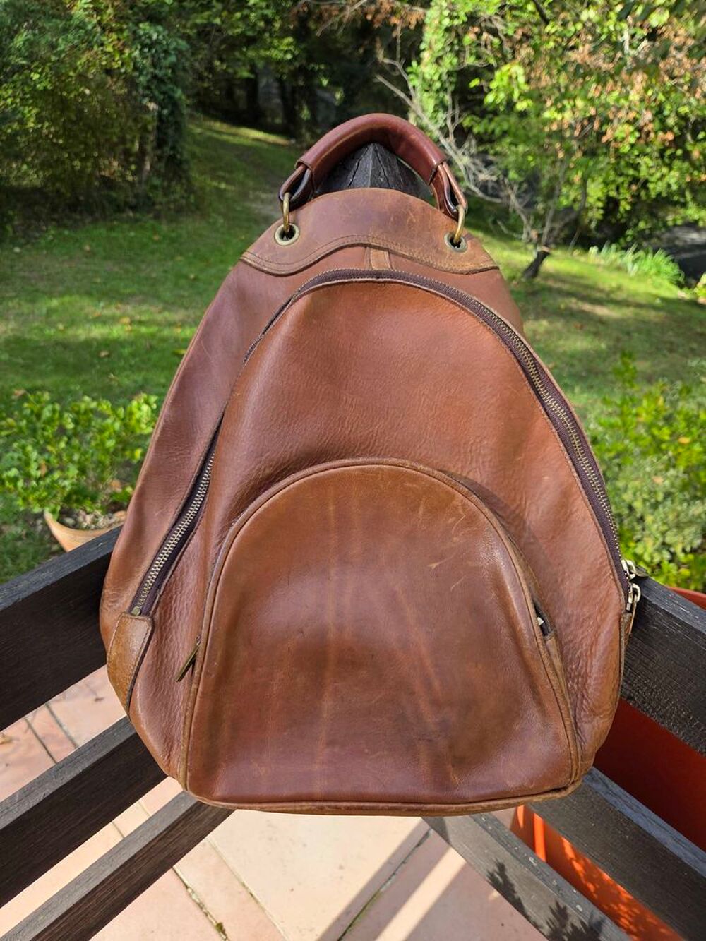 sac &agrave; dos cuir de marque, ventage Maroquinerie