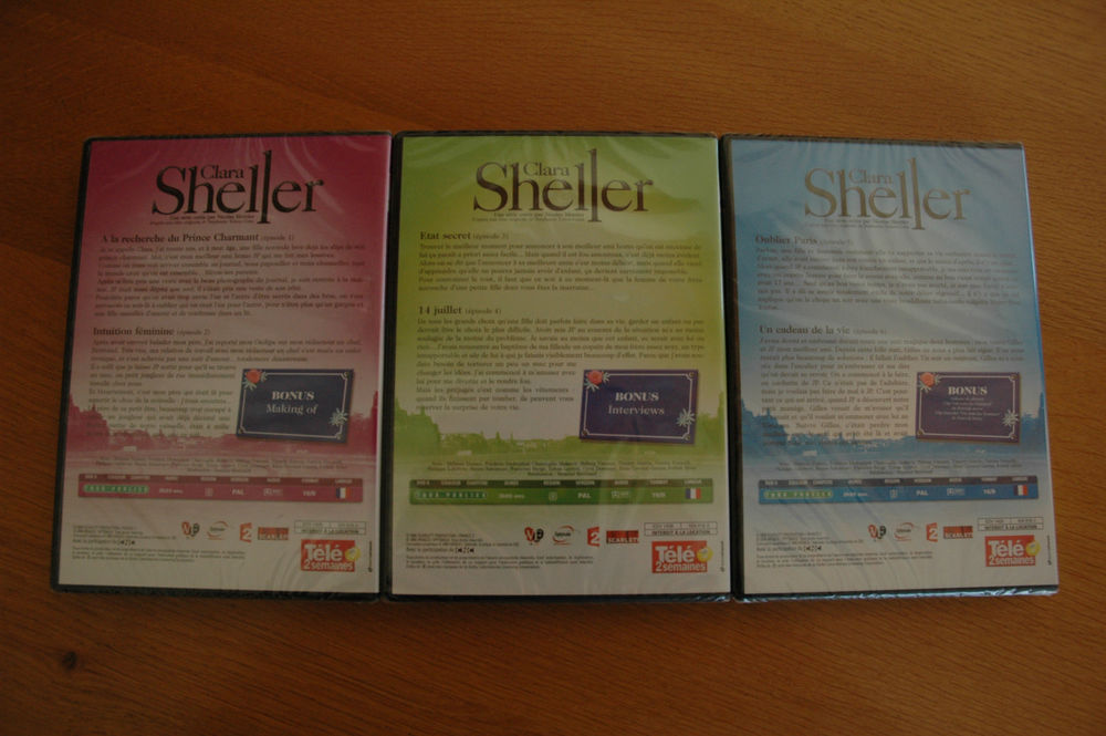 Coffret Collector 3 DVD, Clara Sheller Saison 1, 6 &eacute;pisodes DVD et blu-ray