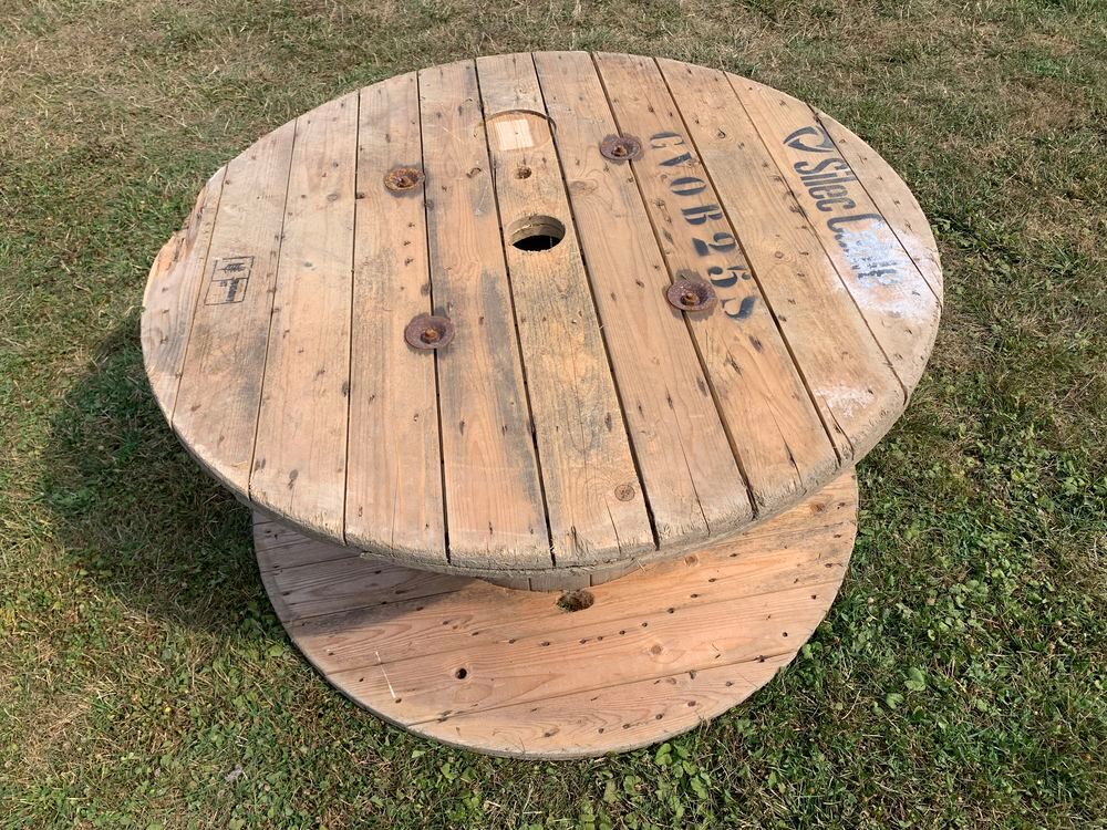 touret rond en bois Jardin