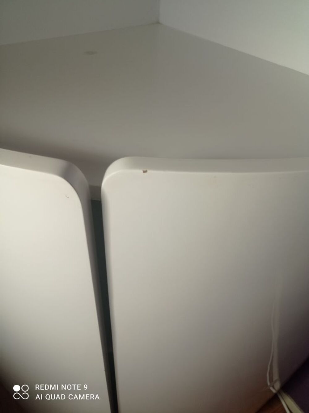 Meuble, Buffet d'angle blanc laqu&eacute; Ikea ou Alin&eacute;a Meubles