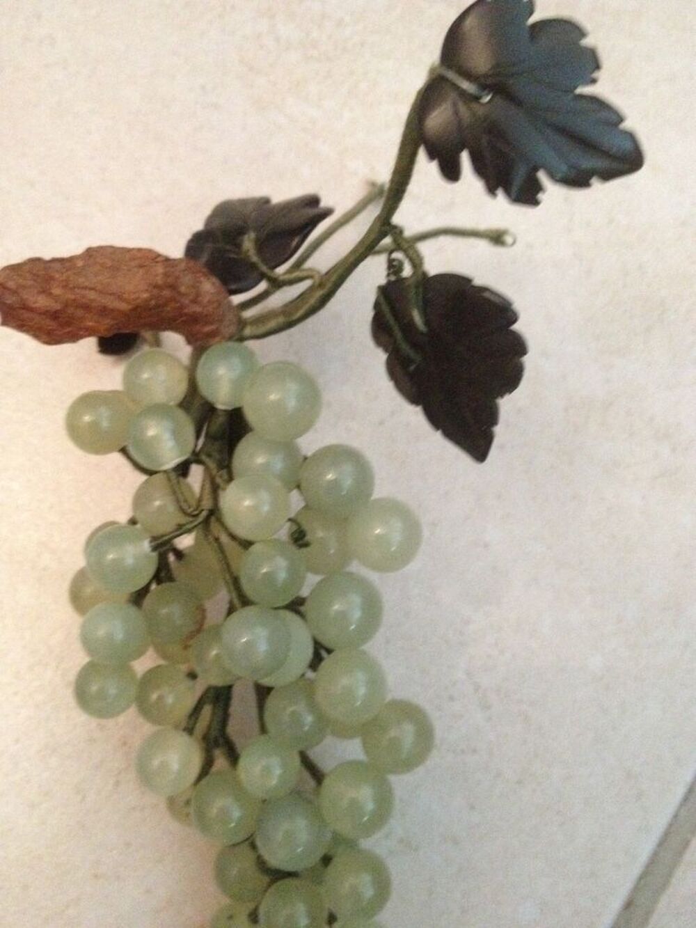 Grappe de raisins Pierres semi pr&eacute;cieuses Décoration