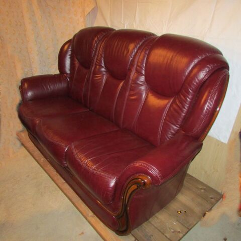 Ensemble divan trois places et 2 fauteuils 1500 pernay (51)