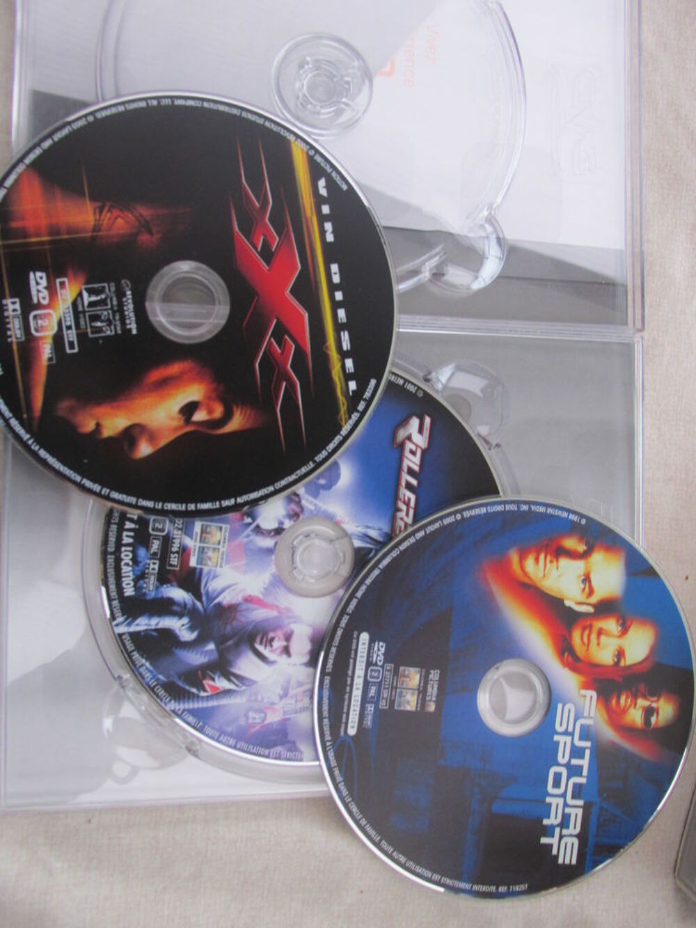 COFFRET 3 DVD : XXL - ROLLERBALL - FUTURE SPORT DVD et blu-ray