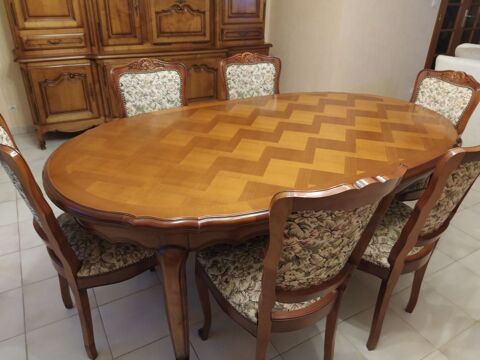 BELLE TABLE MERISIER 100 Avrill (49)