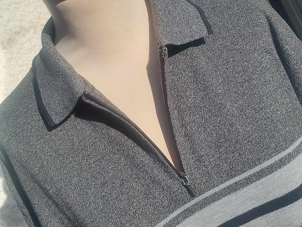 Polo Fermeture Eclair &amp; Manches Longues Taille L : L. Cerrer Vêtements