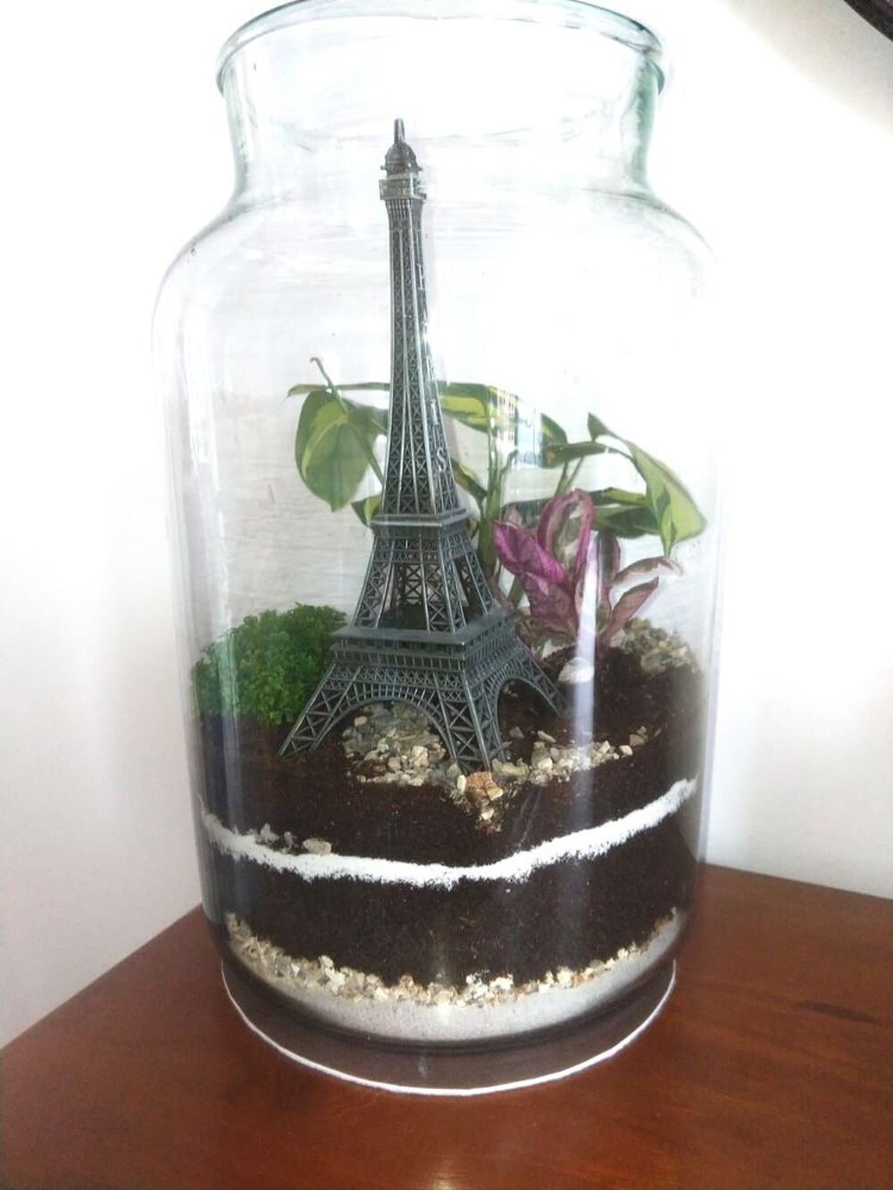 Terrarium tour Eiffel Décoration