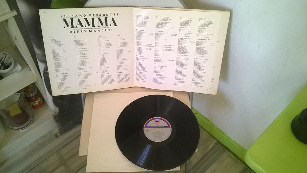 Vinyle Luciano Pavarotti / Henry Mancini
Mamma
1984
Bon e CD et vinyles