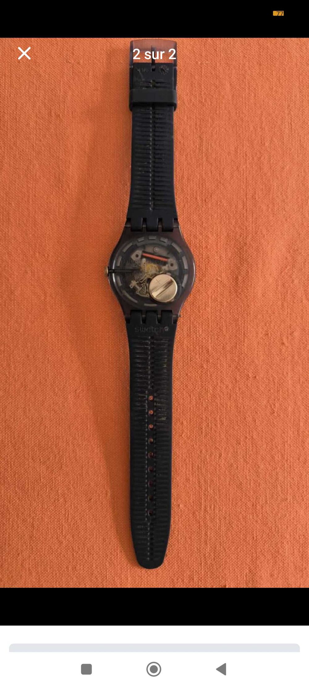 Montre homme marque Swatch Bijoux et montres