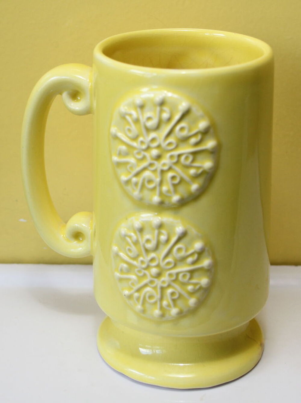 Mug style CAPRON Vallauris jaune Cuisine