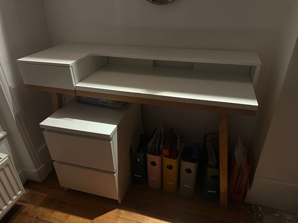 bureau blanc Meubles