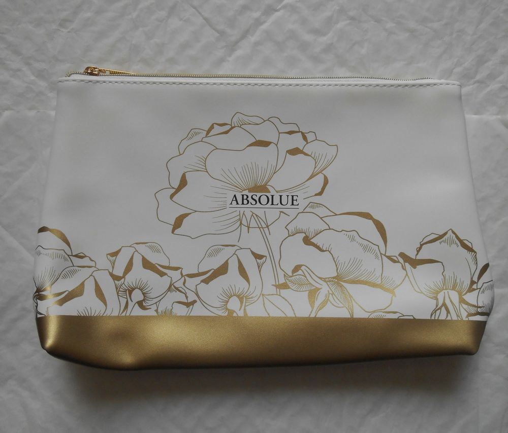 Trousse De Maquillage Lancôme Simili Cuir Beige - Forme Cylindrique, Occasion Très Bon état
