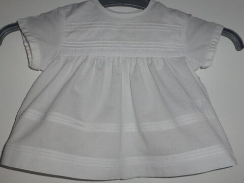 Baby Dior Blouse tunique blanche manches courtes 6 mois 25 Rueil-Malmaison (92)