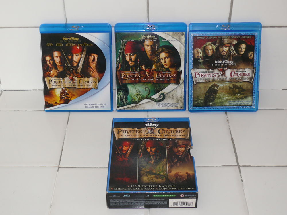 Blu-ray : "Pirates des Cara&iuml;bes" DVD et blu-ray