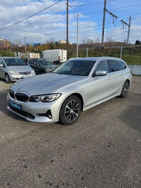 BMW S&eacute;rie 3 Touring 316d 122 ch BVA8 Business Design 2021 occasion Ternay 69360