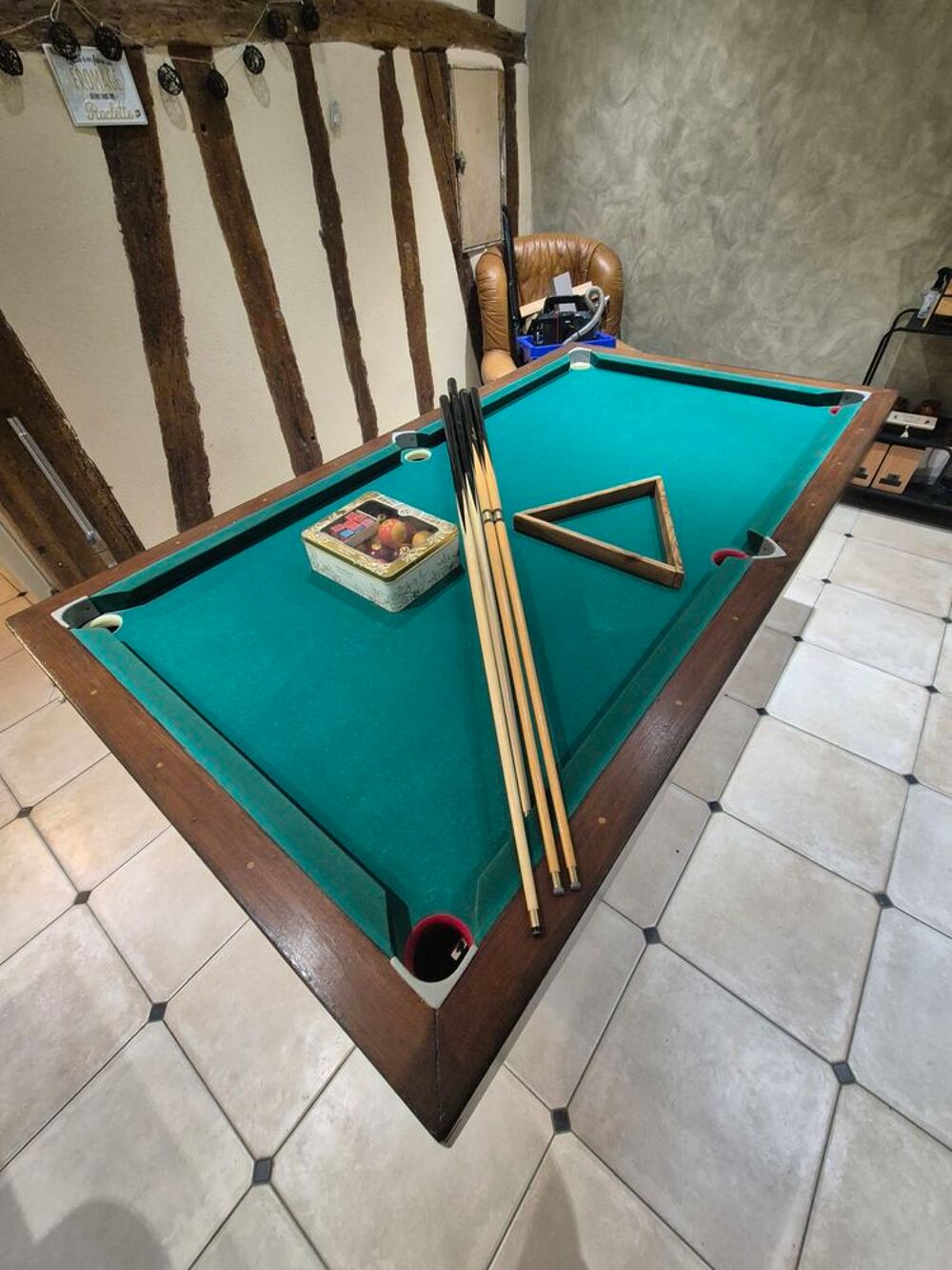 Billard plateau ardoise Jeux / jouets
