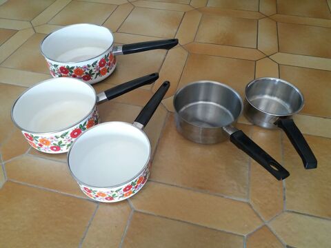 Lot de 5 casseroles 5 Pr�failles (44)