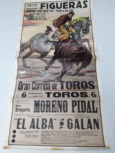 V�ritables Affiches de corridas anciennes 40 Touvre (16)