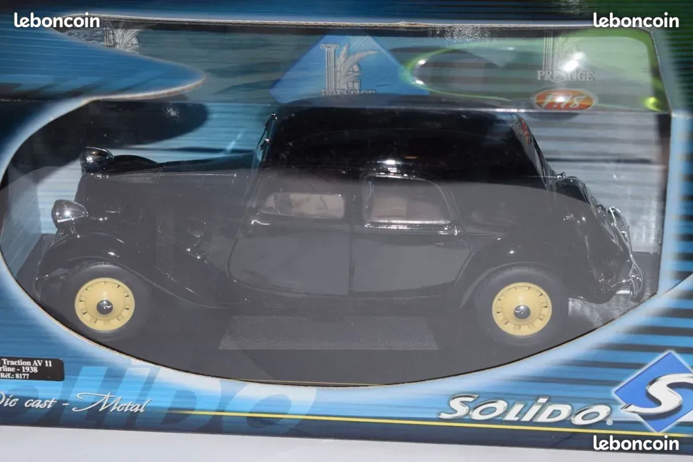 MINIATURES RENAULT / PEUGEOT / TRACTION SOLIDO 1/18 