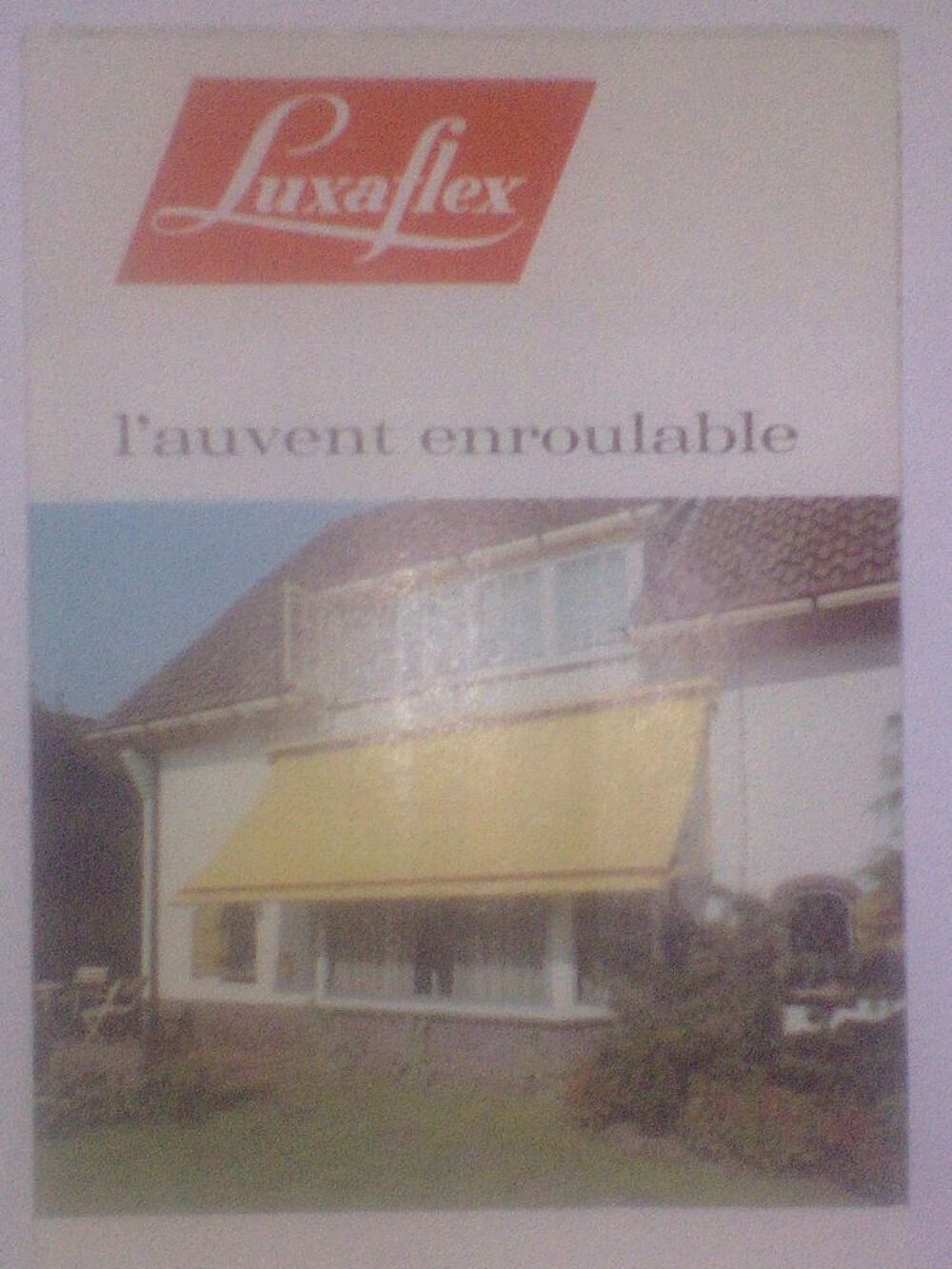 pub Luxaflex auvent enroulable Etab. Boisson &amp; Cie Bordeaux 