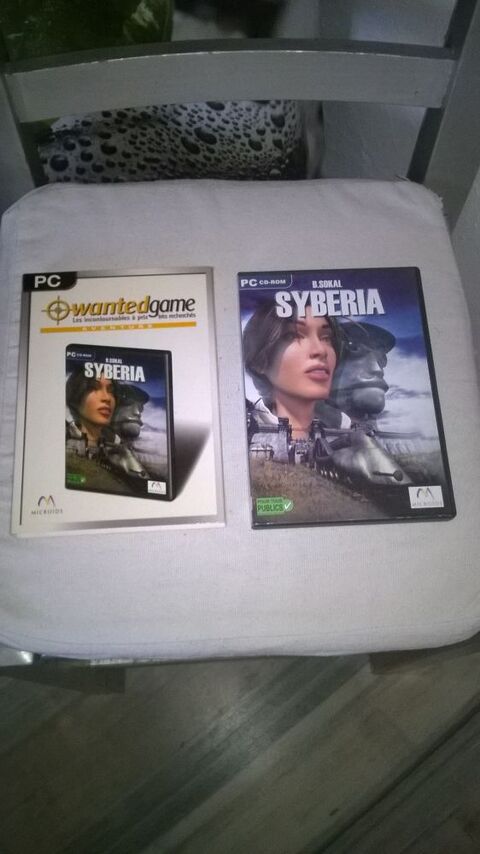 Jeu PC Syberia 
2004
Excellent etat
2 CD
Syberia sur PC 5 Talange (57)