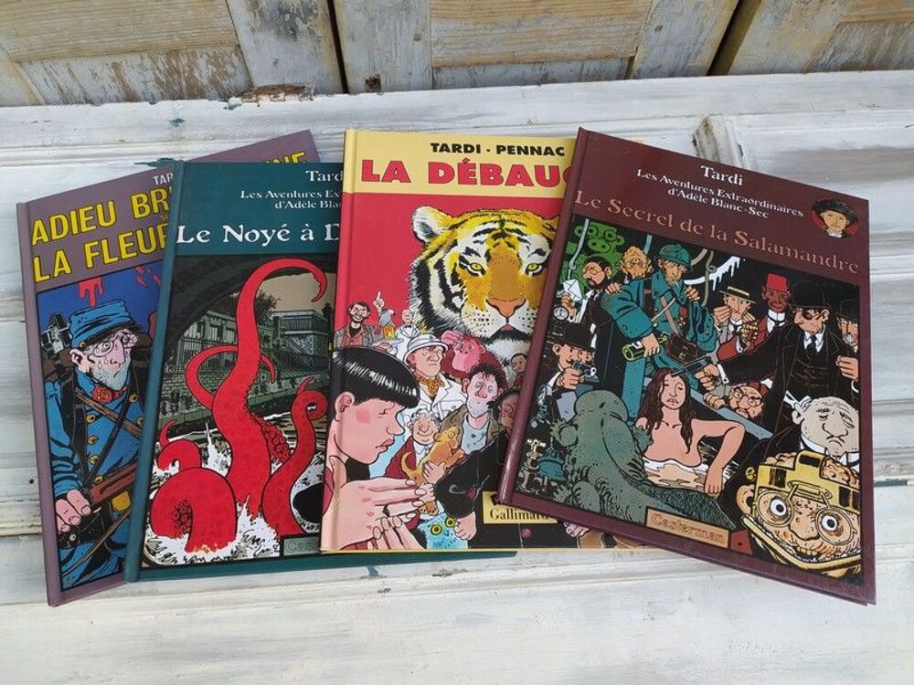 Lot 4 BD Bandes Dessin&eacute;es Tardi 
Livres et BD