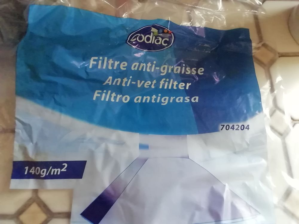 Filtre anti graisse pour hotte Cuisine
