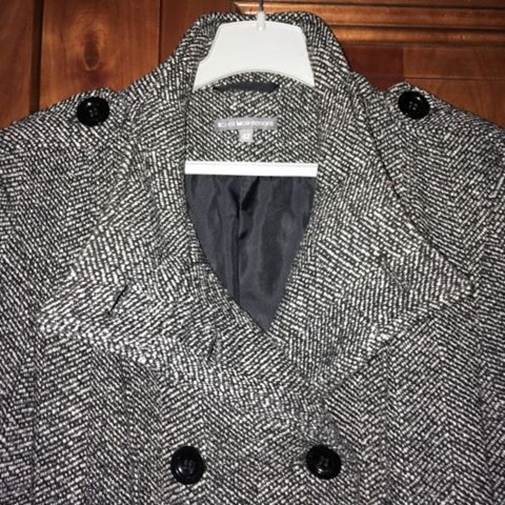 manteau chin&eacute; noir et blanc, Vêtements