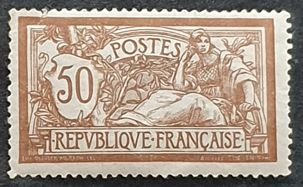 Timbre 120 neuf moyen 7 % c&ocirc;te 
