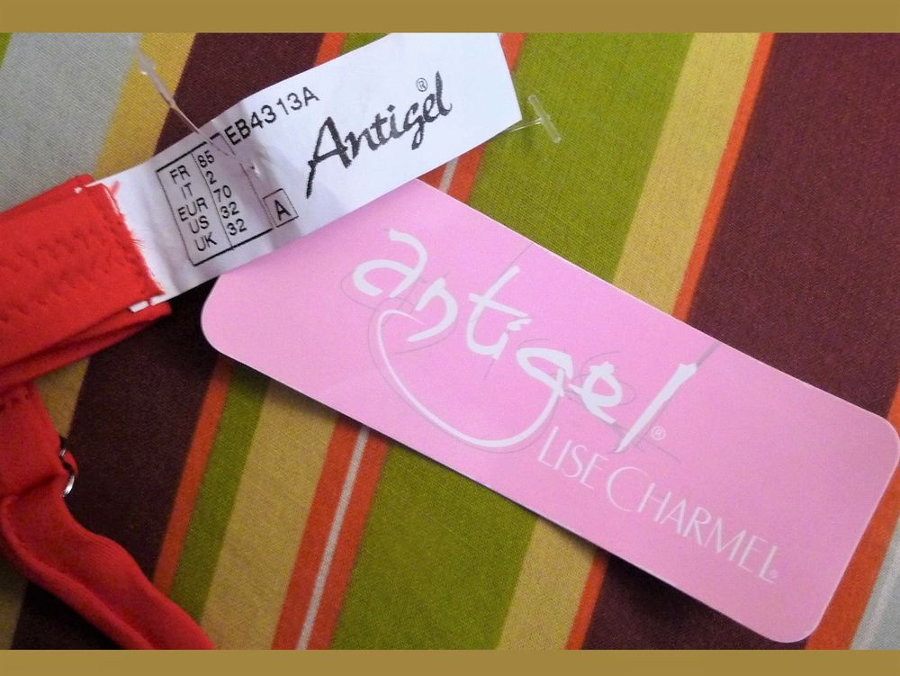Haut Maillot Bain/ Soutien Gorge Rouge-Antigel Lise Charmel Vêtements