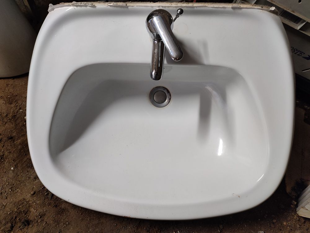 Lavabo avec colonne Bricolage