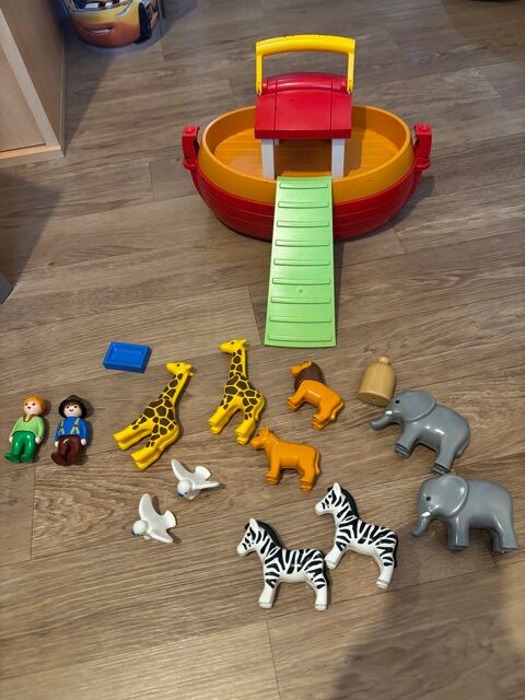 ARCHE DE NO TRANSPORTABLE PLAYMOBIL 1.2.3 15 Preignan (32)