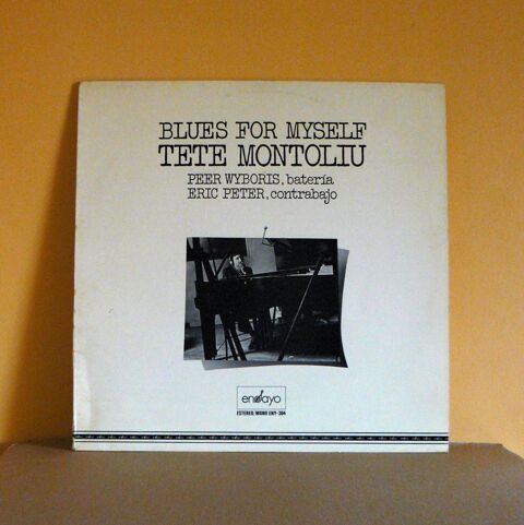 LP Tete MONTOLIU : Blues for myself - Ensayo ENY-304 - 1977 19 Argenteuil (95)