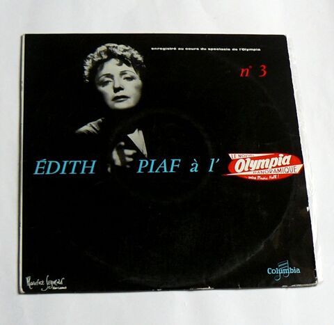Edith PIAF : Le tour de chant d'Edith PIAF N° 2 - Columbia 10 Argenteuil (95)