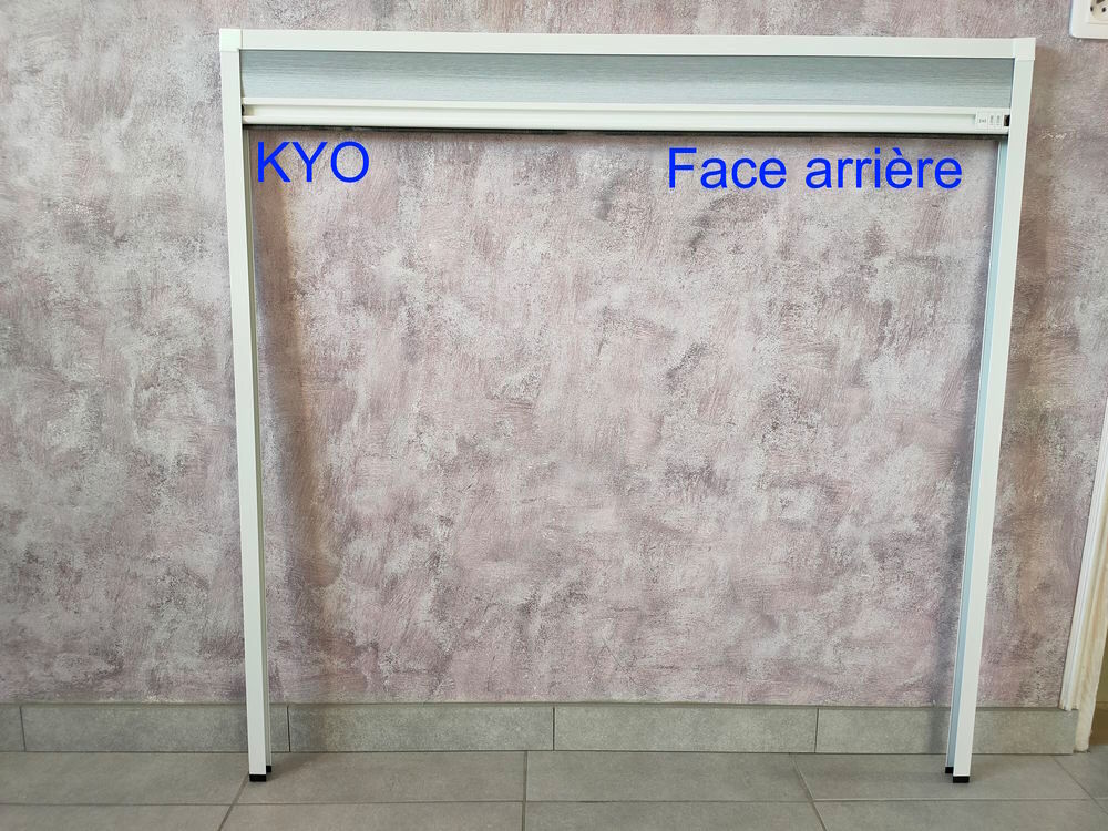 Porte accord&eacute;on coulissante pliante 110x110cm placard blanc Bricolage