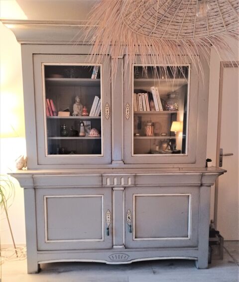 Buffet vaisselier bois gris 350 S�te (34)