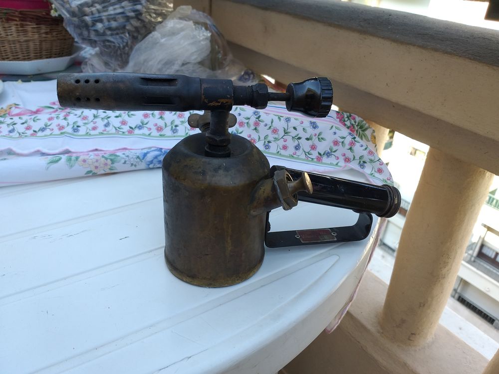 Chalumeau Essence/alcool ancien	 