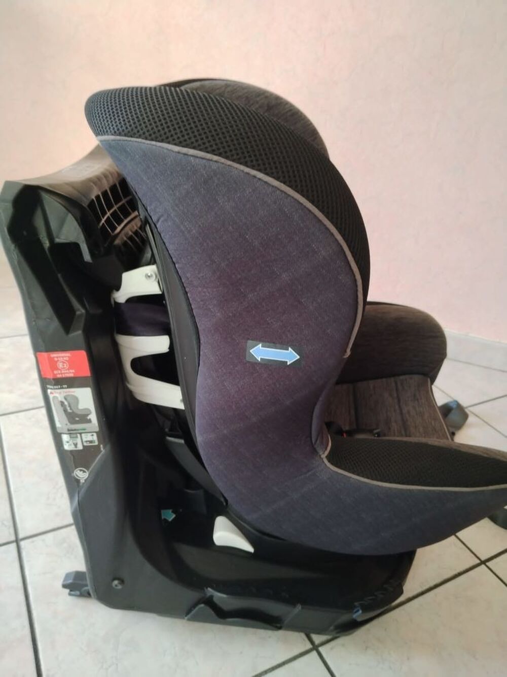 SI&Egrave;GE AUTO PIVOTANT 0/18kg ISOFIX 0+/1 Puériculture