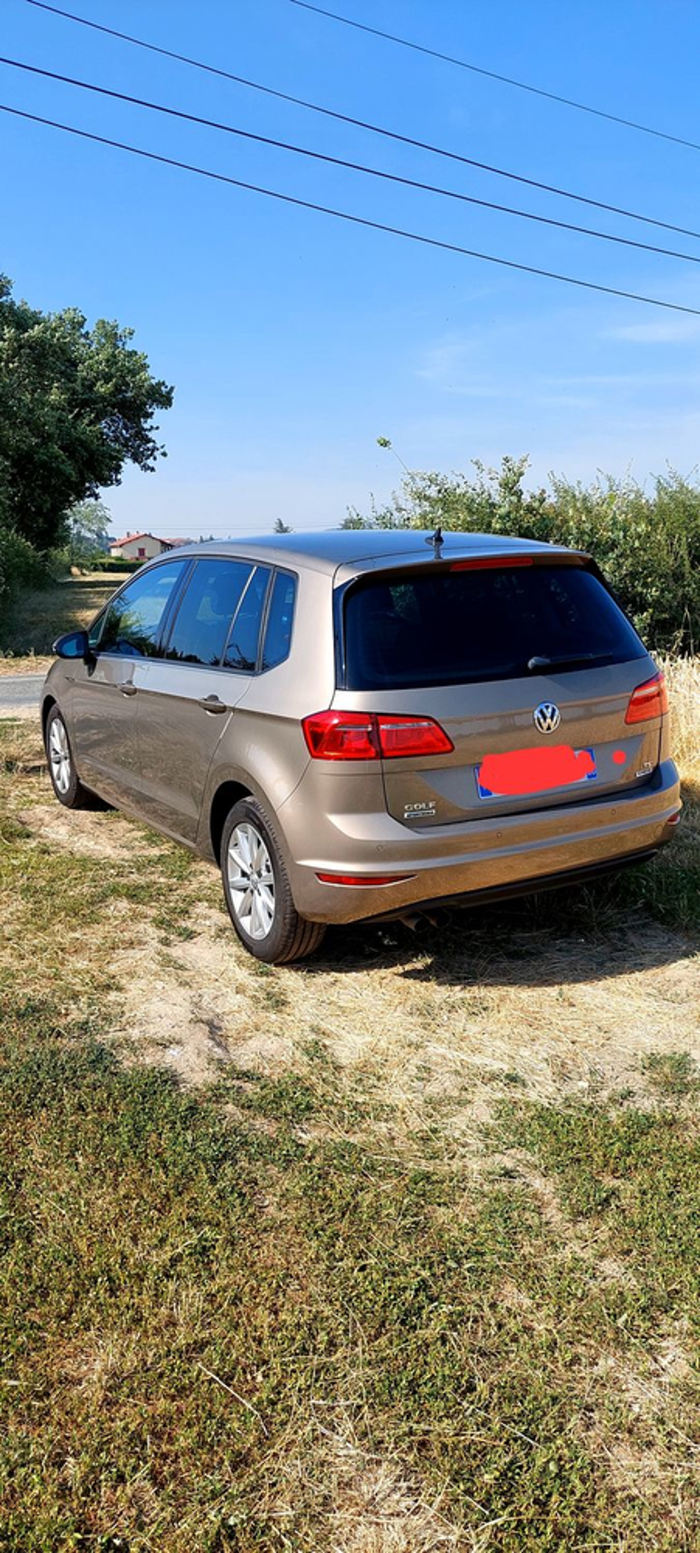 Golf Sportsvan 1.4 TSI 125 BlueMotion Technology Trendline 2016 occasion 69290 Craponne