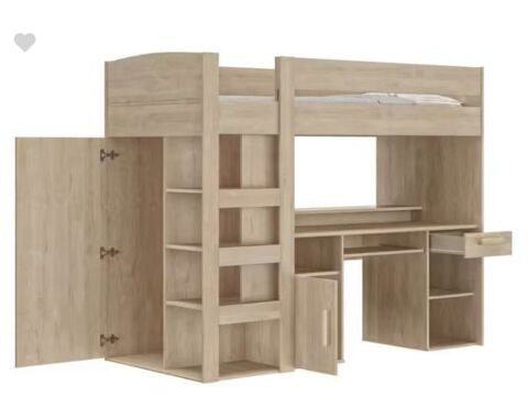 Lit mezzanine combin bureau 200 Castelginest (31)