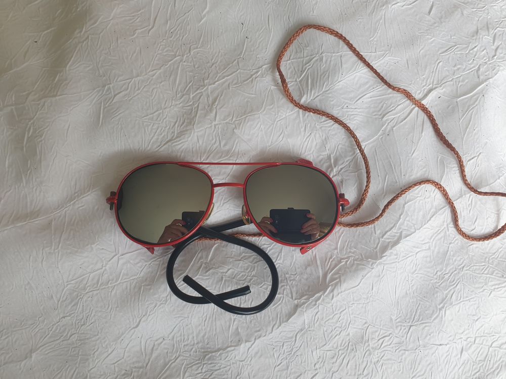 Lunettes Julbo rouge vintage Sports