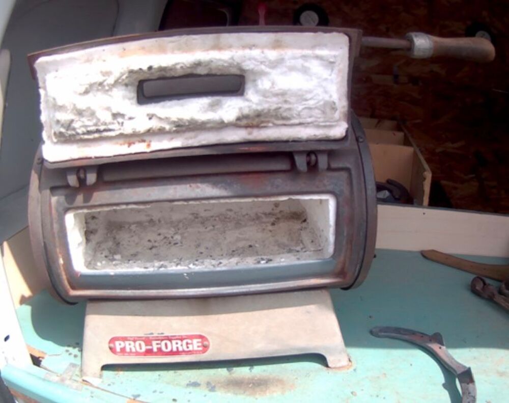 Forge &agrave; gaz Bricolage