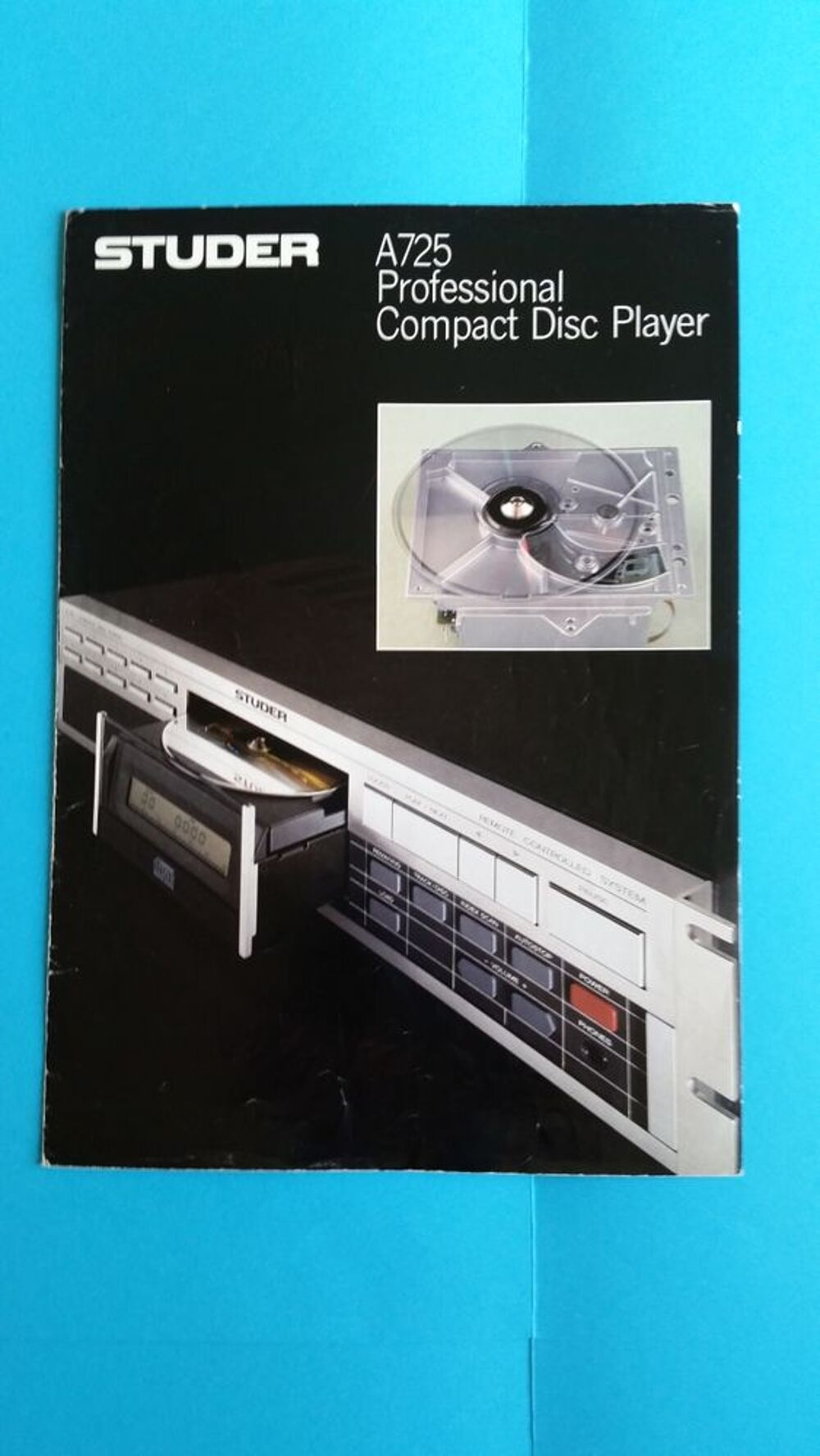 STUDER A725 CD Audio et hifi