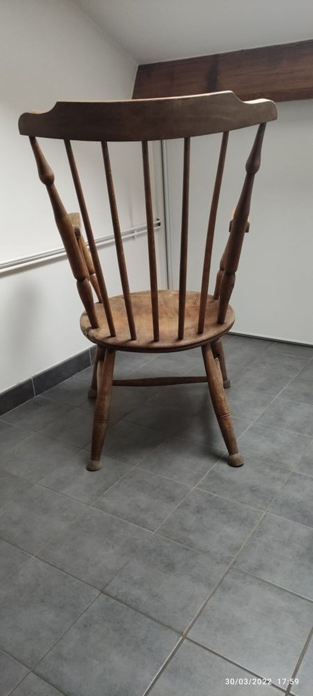 Fauteuil Bois Vintage - Style Scandinave Meubles