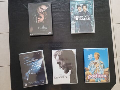 Lot de 5 DVD originaux - Très bon état - Films variés La Chapelle-d'Armentières (59)