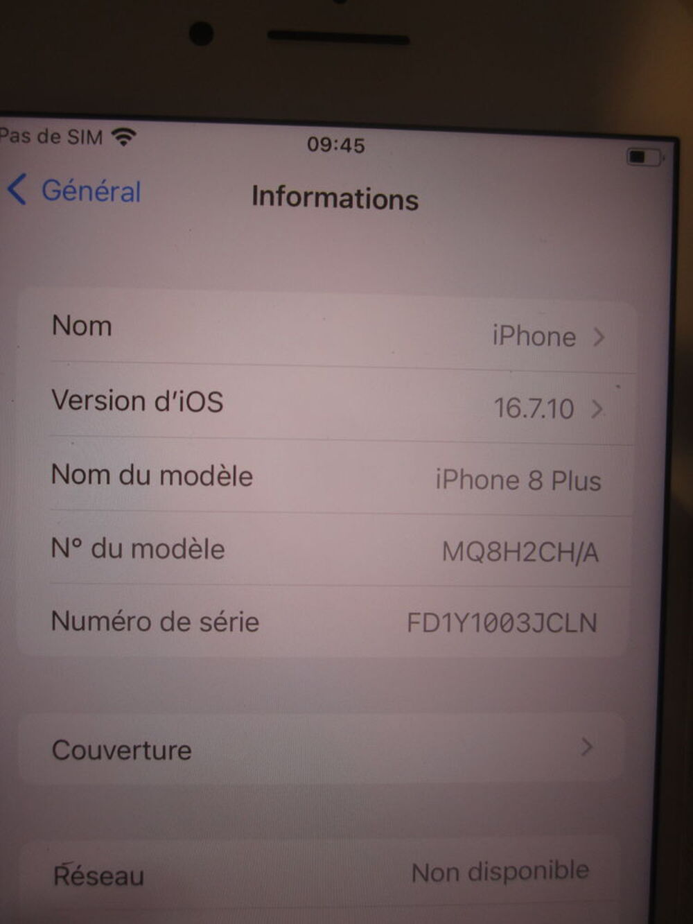 iphone 8 plus 256GO Téléphones et tablettes