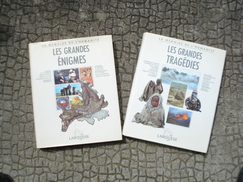 Larousse : Les grandes tragédies et Les grandes énigmes 8 Monnetier-Mornex (74)