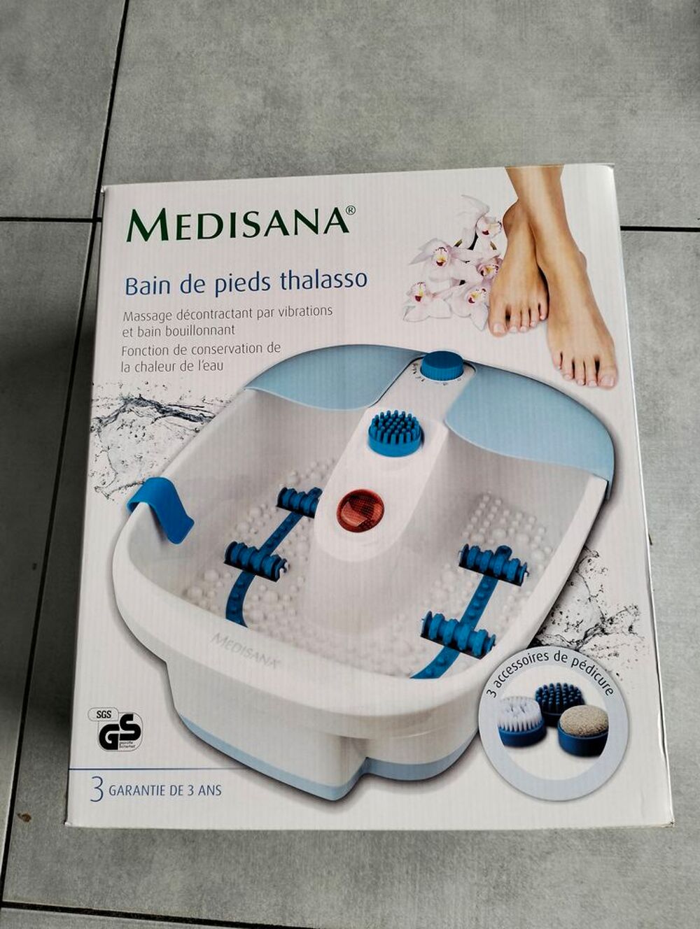 Bain de pieds Thalasso Electroménager