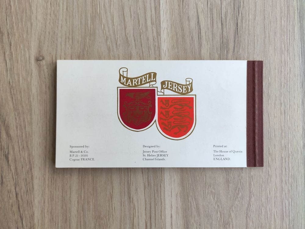 Carnet de timbres Jersey 