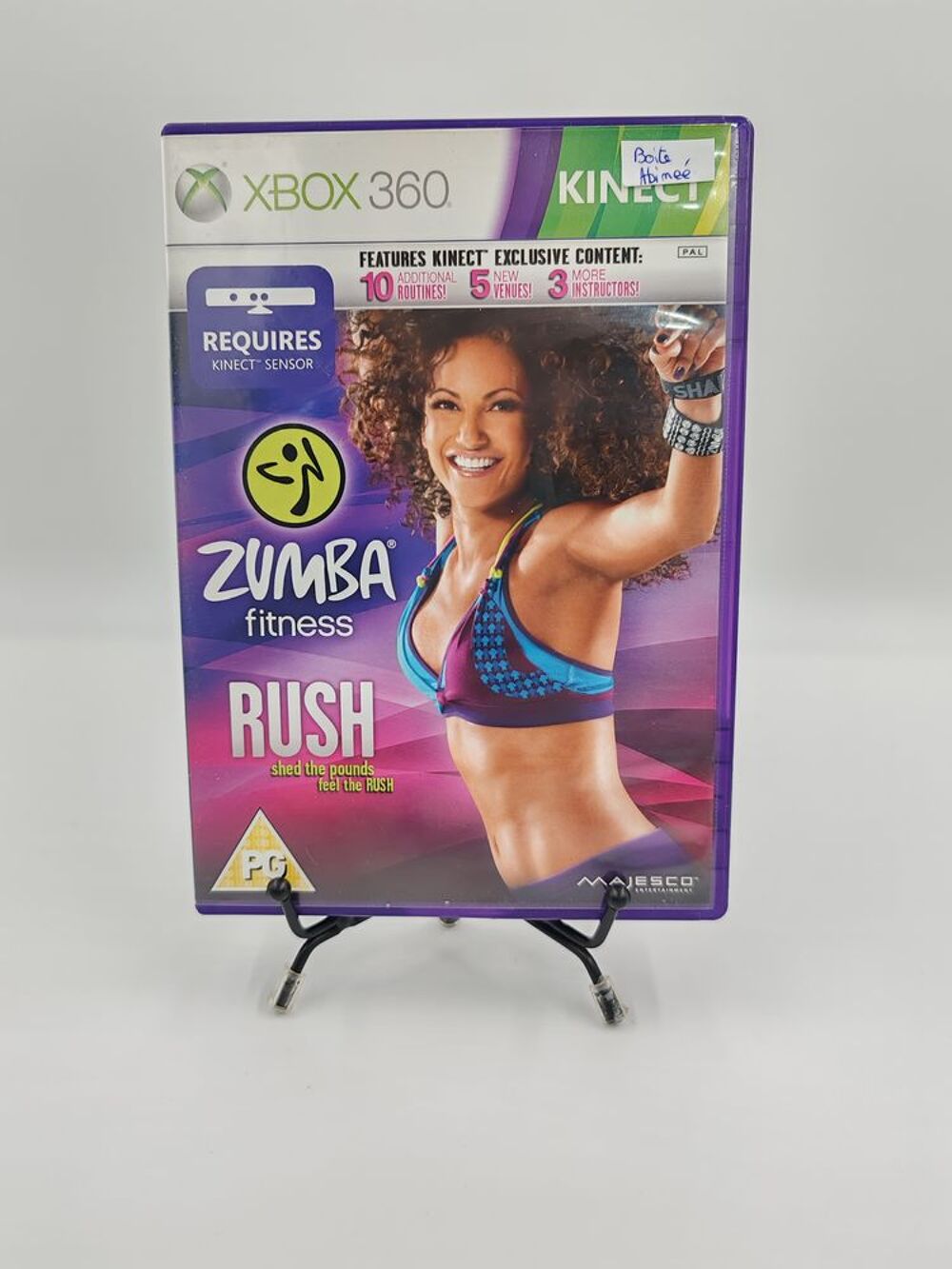 Jeu Xbox 360 Zumba Fitness Rush en boite, sans notices Consoles et jeux vidéos