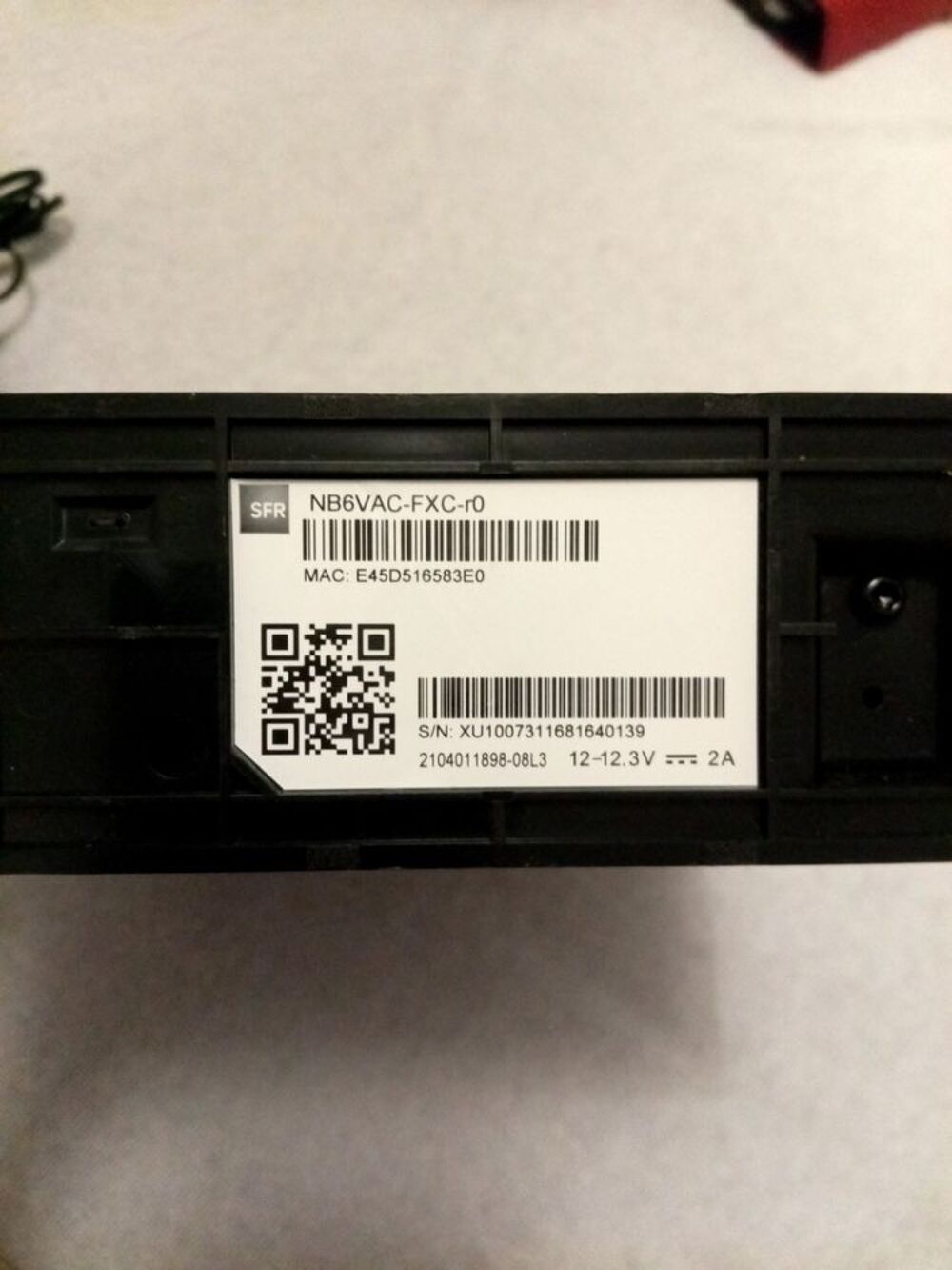Box NB6VAC Fibre 